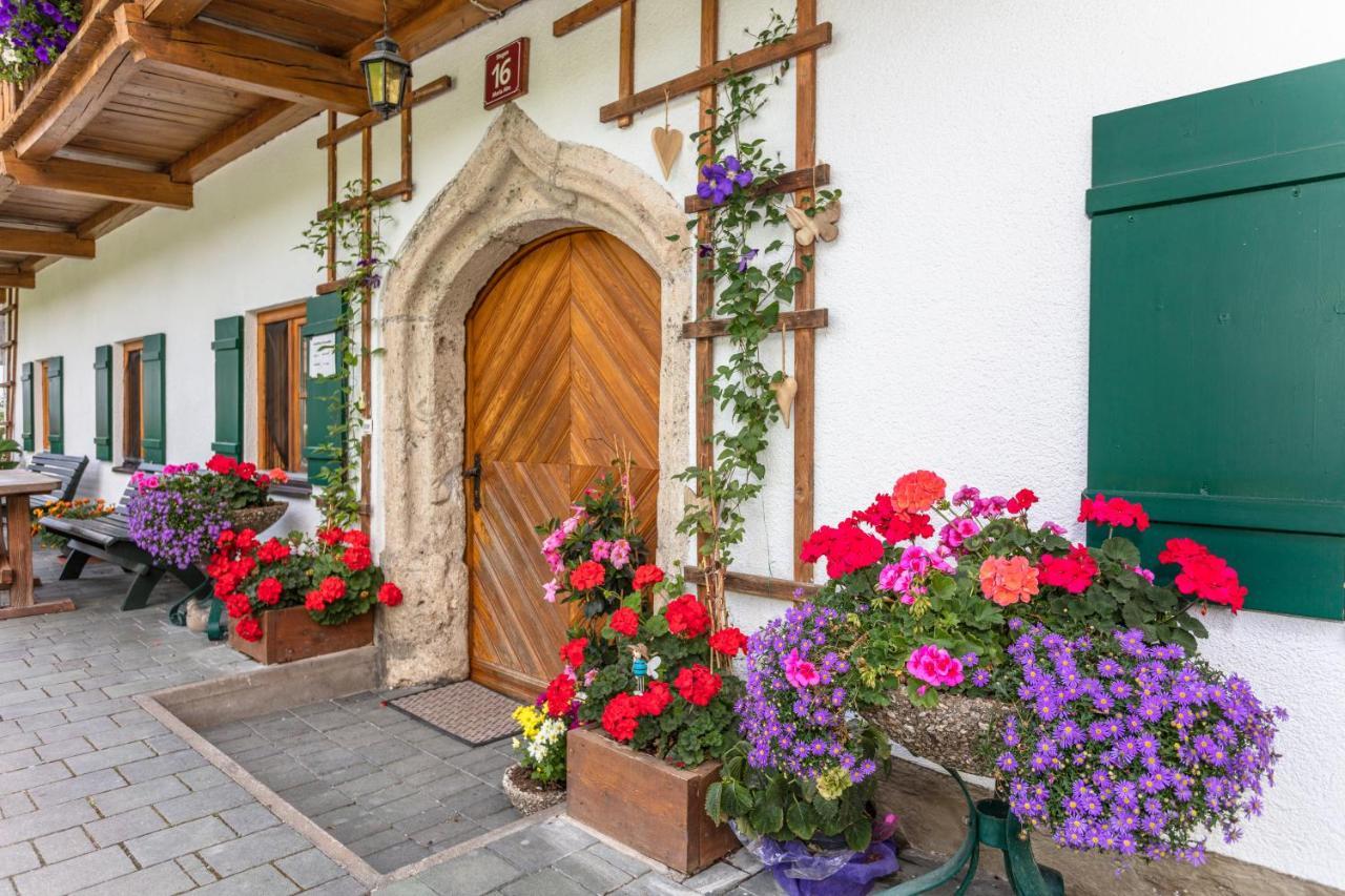 Biobauernhof Stegerbauer Apartment มาริอาอาล์ม อัม ชไตเนอร์เนินเมียร์ ภายนอก รูปภาพ