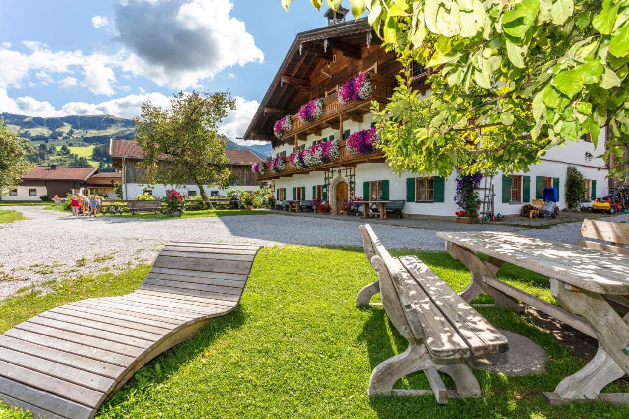 Biobauernhof Stegerbauer Apartment มาริอาอาล์ม อัม ชไตเนอร์เนินเมียร์ ภายนอก รูปภาพ
