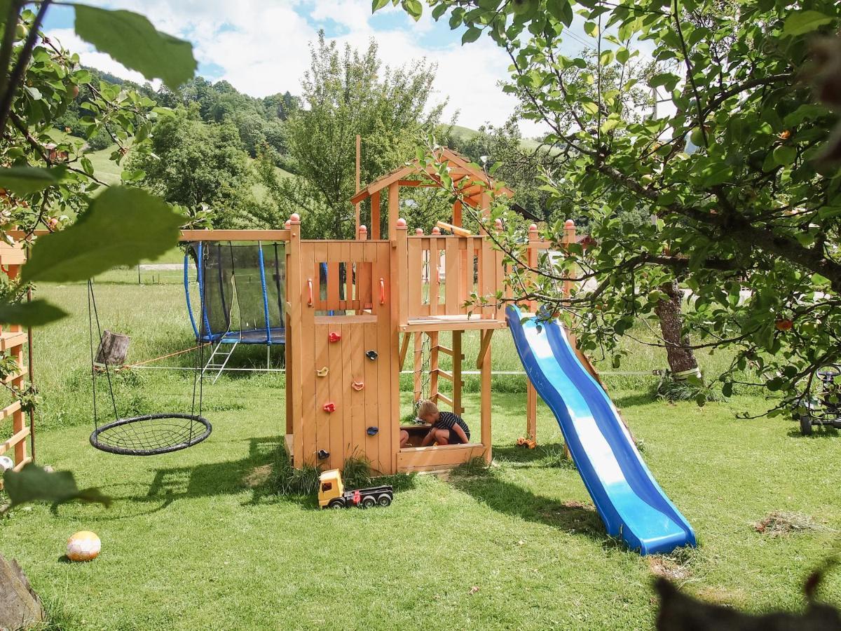 Biobauernhof Stegerbauer Apartment มาริอาอาล์ม อัม ชไตเนอร์เนินเมียร์ ภายนอก รูปภาพ