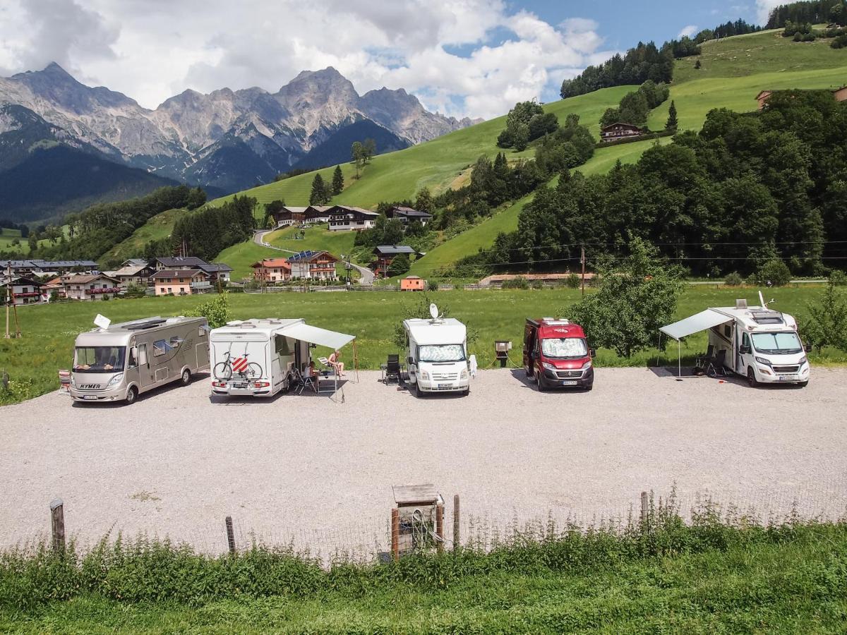 Biobauernhof Stegerbauer Apartment มาริอาอาล์ม อัม ชไตเนอร์เนินเมียร์ ภายนอก รูปภาพ