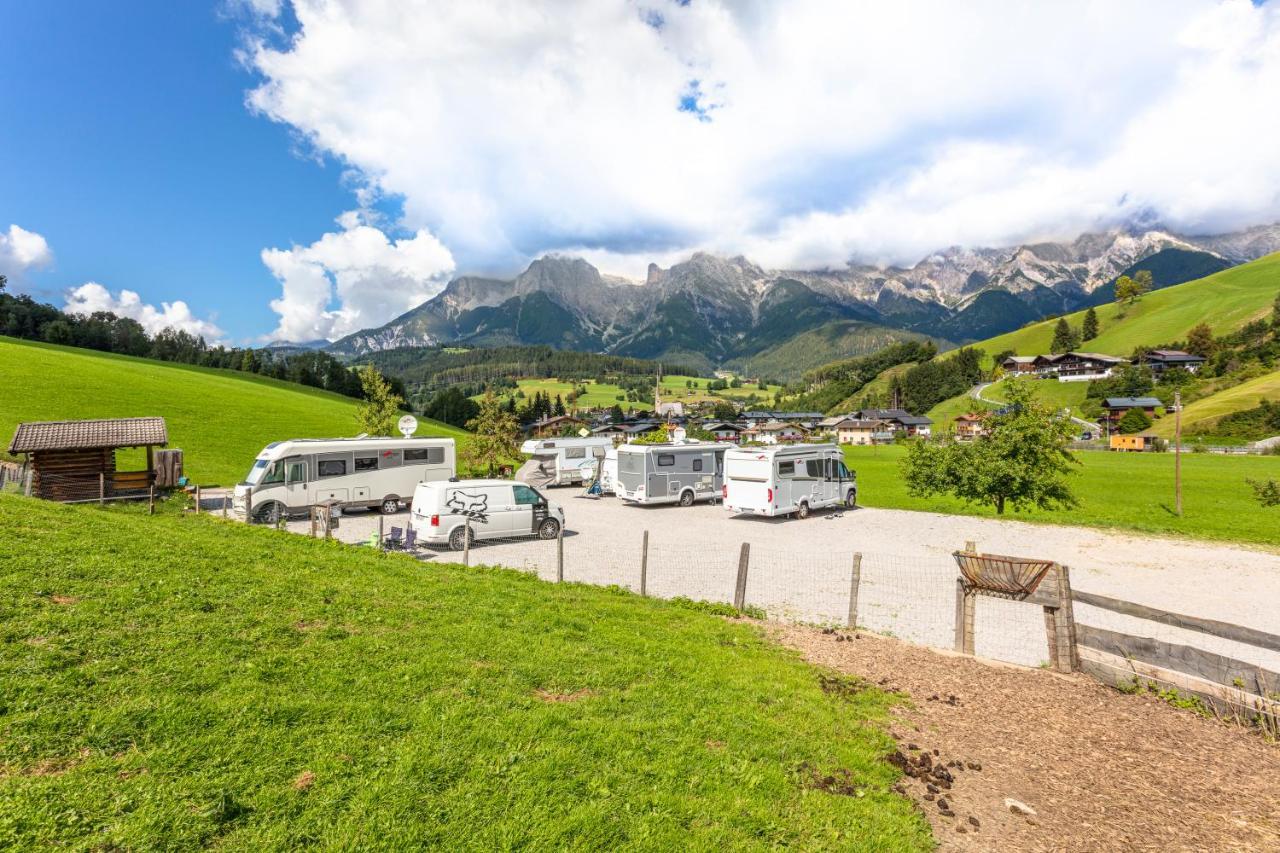 Biobauernhof Stegerbauer Apartment มาริอาอาล์ม อัม ชไตเนอร์เนินเมียร์ ภายนอก รูปภาพ